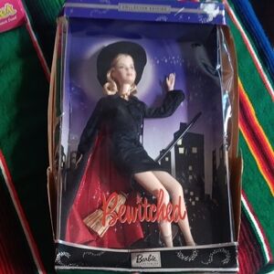 Barbie COLLECTORS EDITION Bewitched Doll in Black and Red
